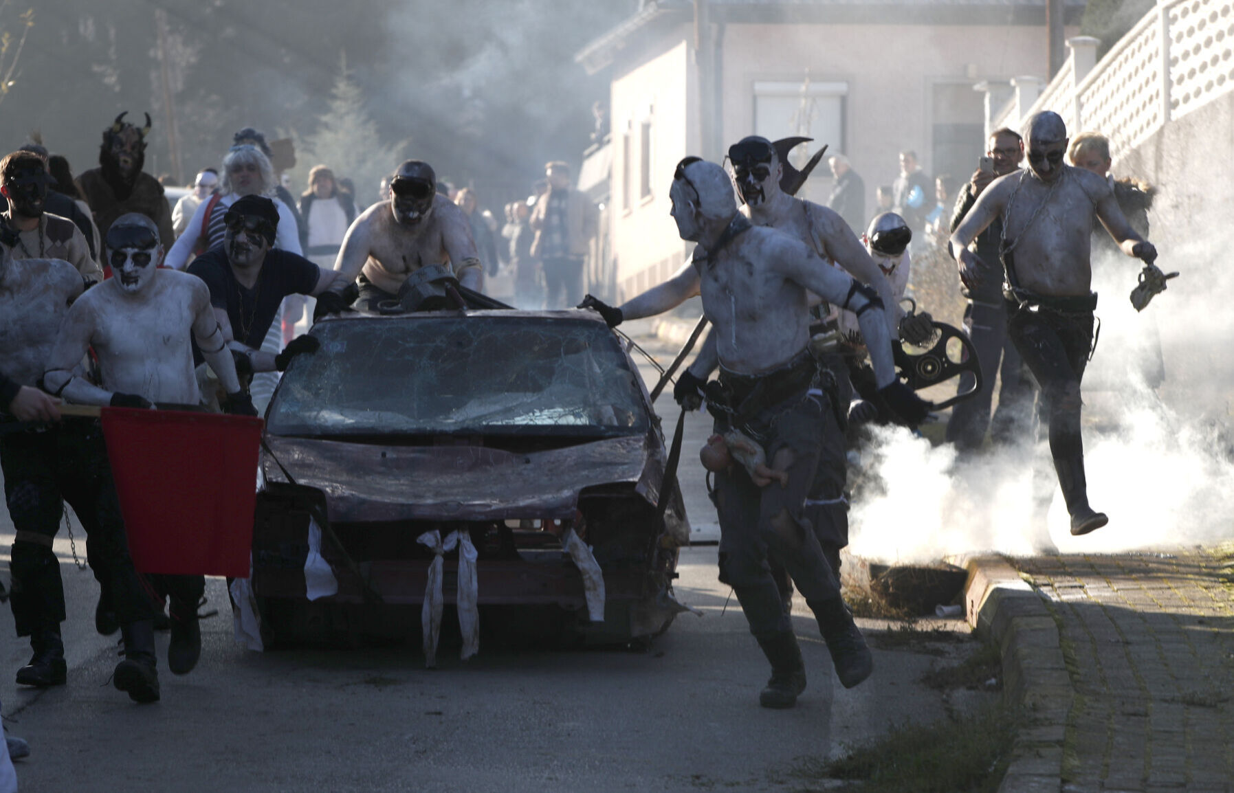 North Macedonia Vevcani Carnival